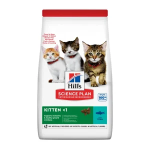 غذای خشک بچه‌گربه Kitten Dry Cat Food with Salmon