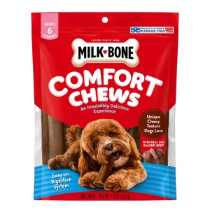 تشویقی جویدنی سگ نژاد کوچک Milk-Bone Mini Comfort Chews