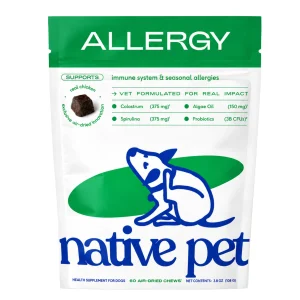 مکمل جویدنی تقویت ایمنی و آلرژی سگ Native Pet Allergy Chews