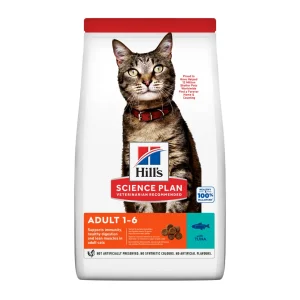 غذای خشک گربه بالغ Science Plan Adult Cat Food with Salmon