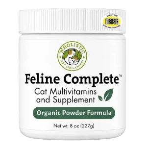مکمل مولتی‌ویتامین و مواد معدنی گربه Wholistic Pet Organics Feline Complete