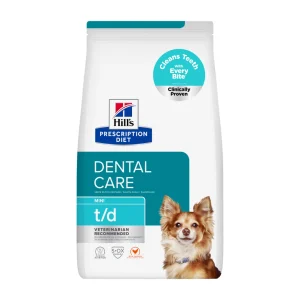 غذای خشک درمانی سگ نژاد کوچک Prescription Diet t/d Mini Dental Care