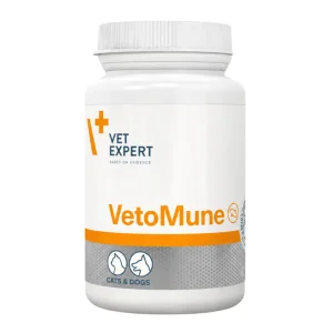 مکمل حمایت از سیستم ایمنی سگ و گربه Vet Expert VetoMune
